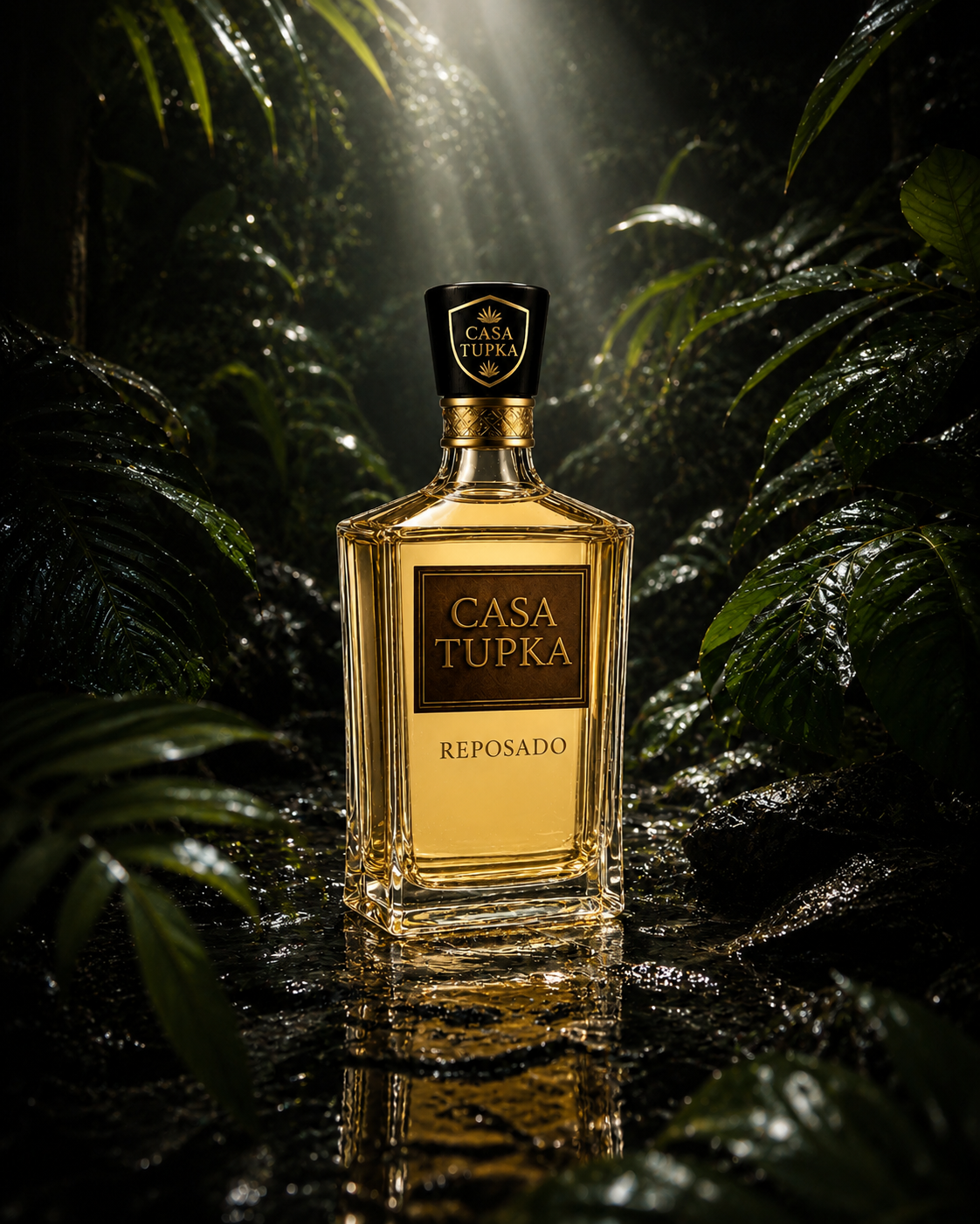Casa Tupka Reposado Tequila Bottle